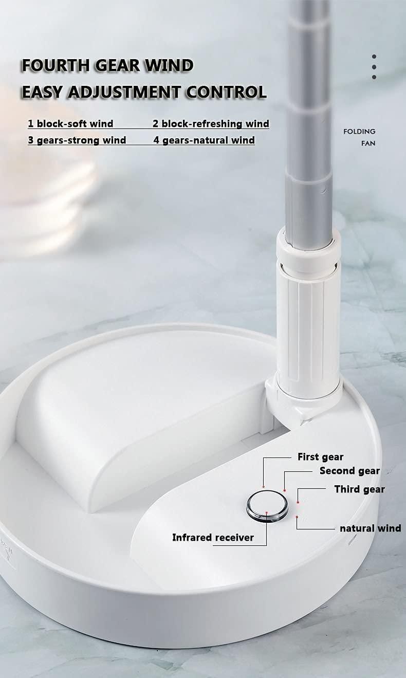 Height Adjustable & Rechargeable Standing Fan