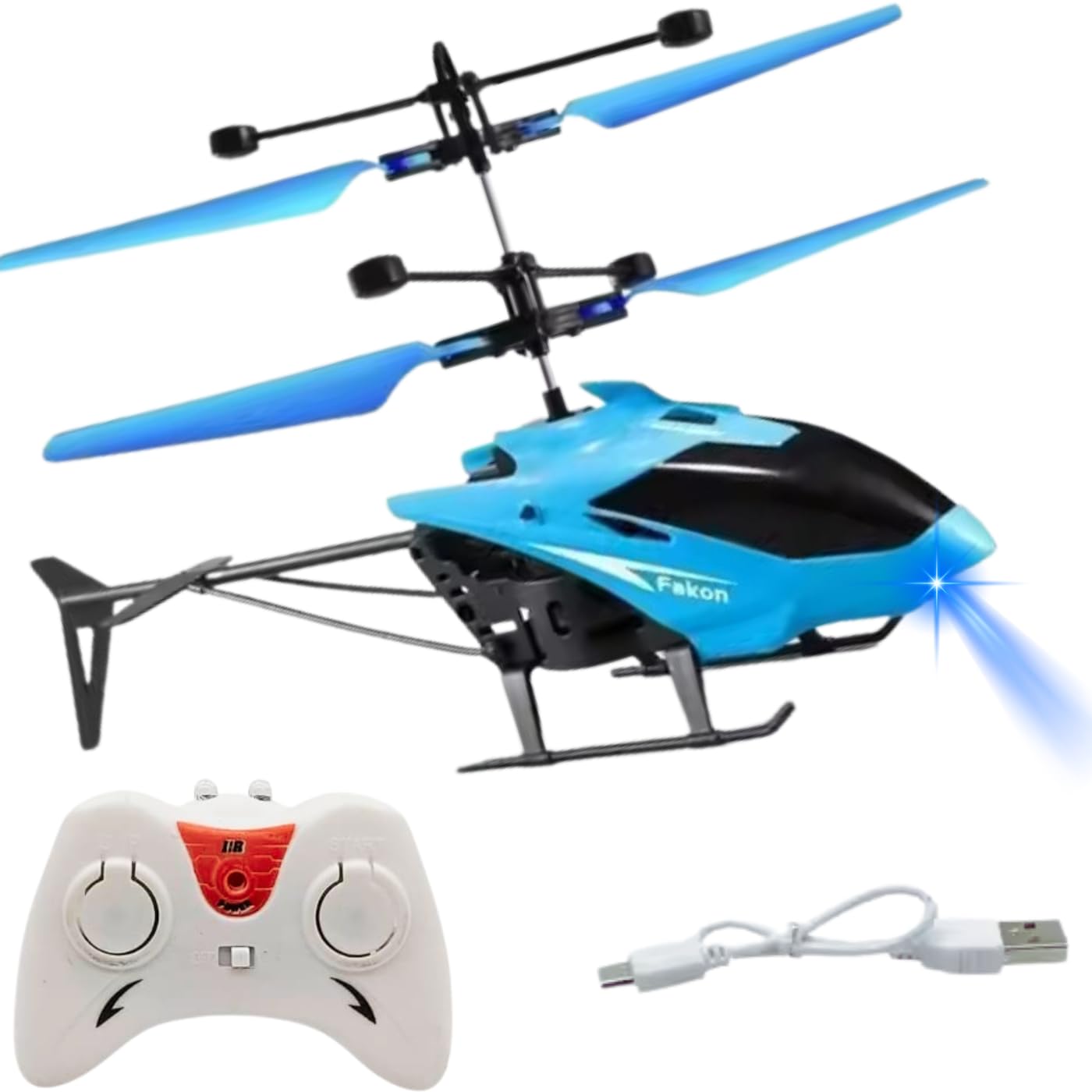 💪🚁 Unbreakable Flying Helicopter with Remote Control & Rechargeable 🚁💪