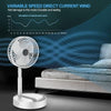 Height Adjustable & Rechargeable Standing Fan