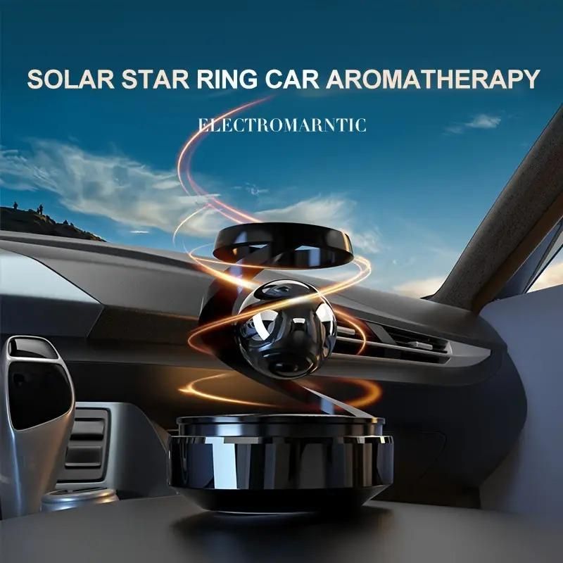 Solar Powered Levitating Ball Illusion Diffuser for Car