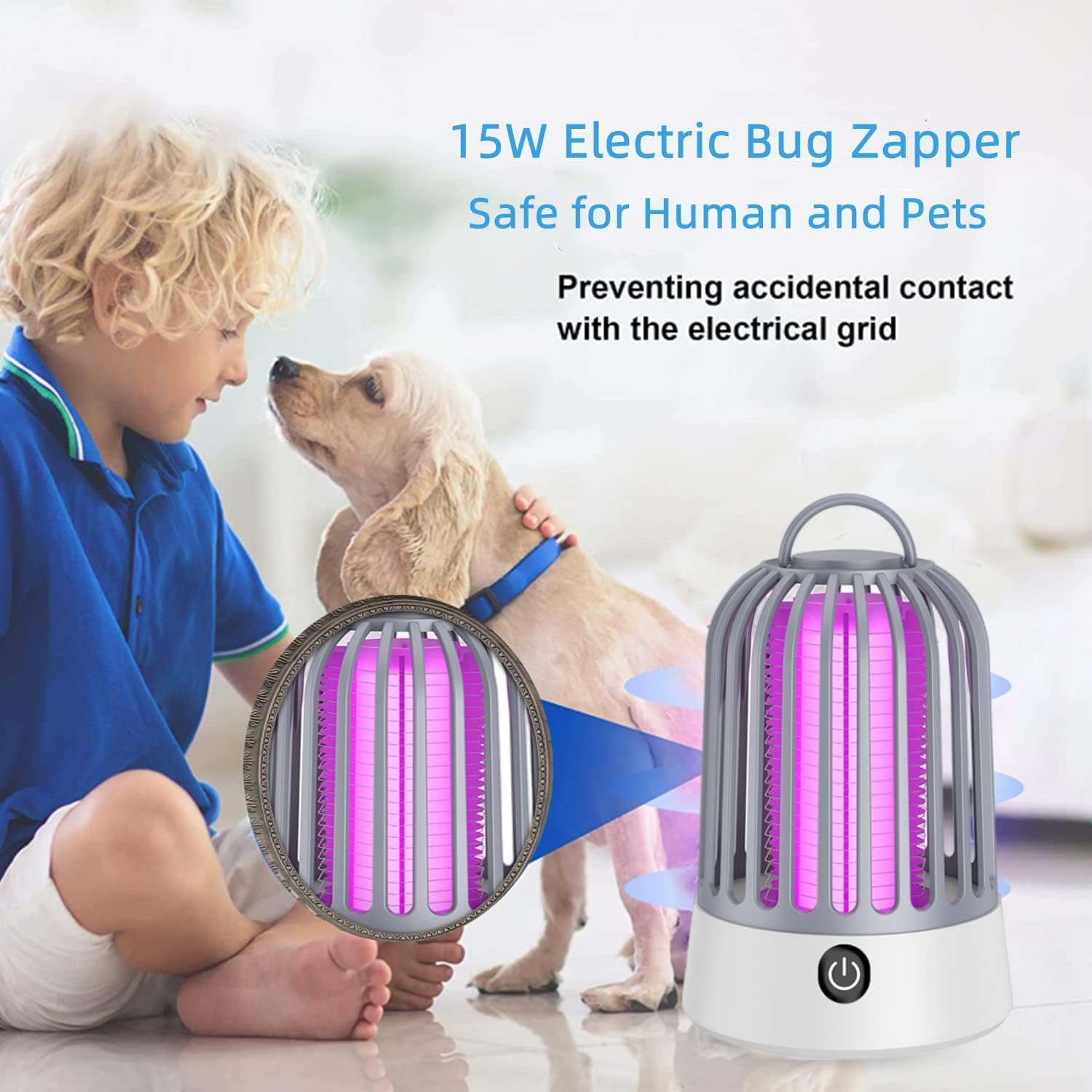 🦟🚫  USB Mosquito & Bugs Killer UV LED Lamp 🦟🚫