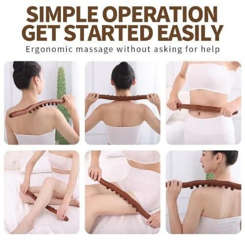 Wooden Massager Stick for Full Body