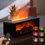 3D Flame Fireplace Diffuser Machine