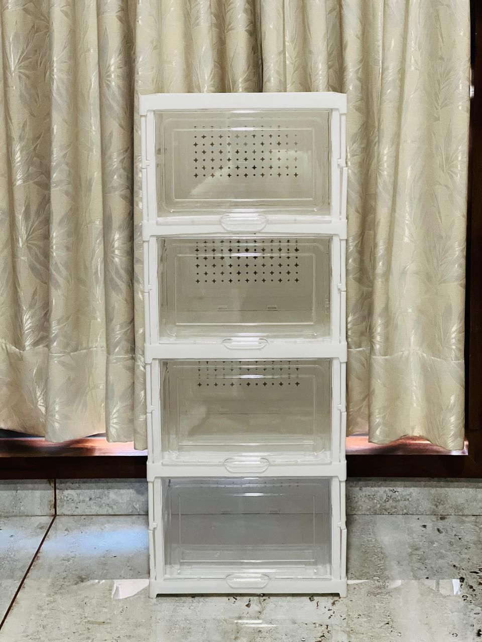 Foldable Shoe Rack Organizer