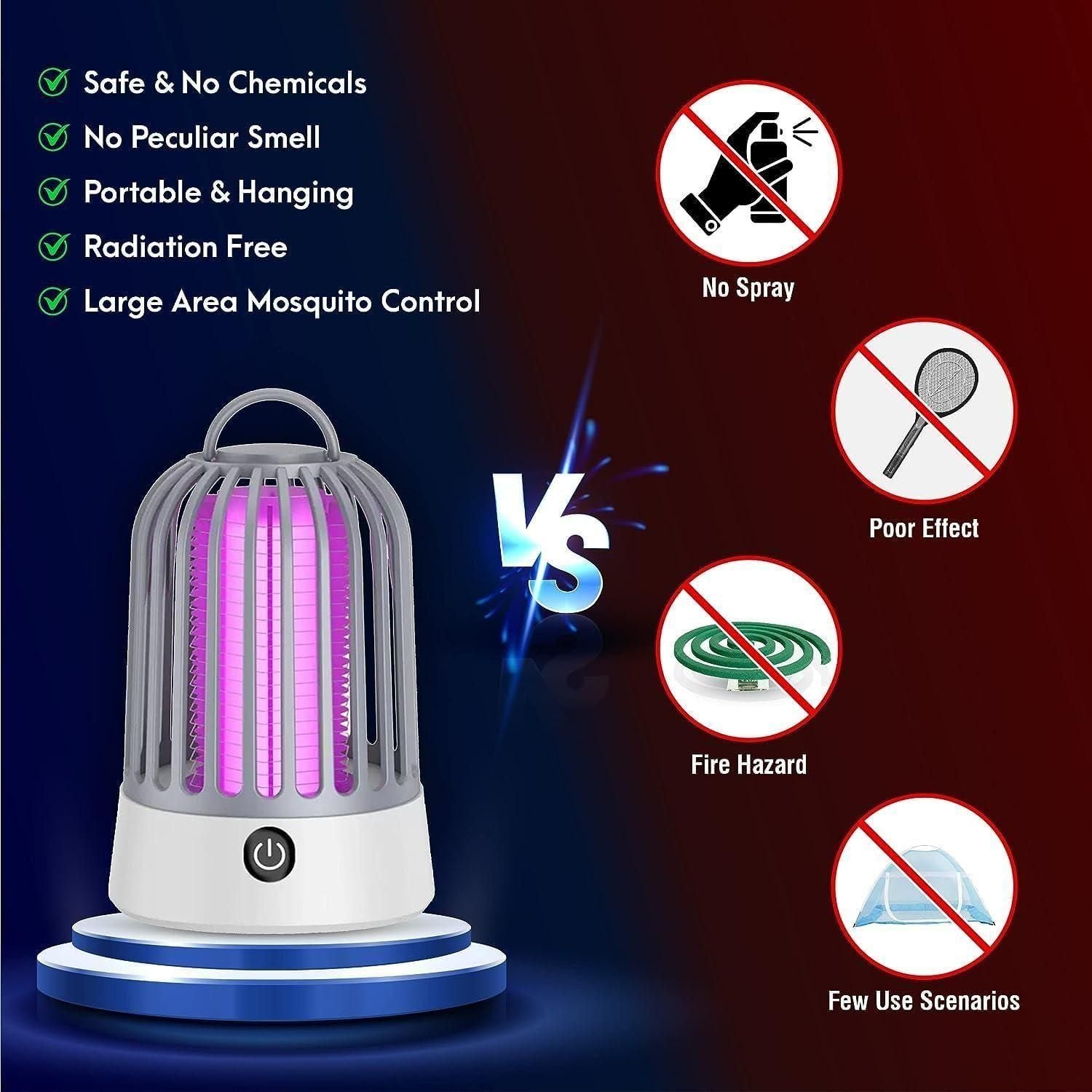 🦟🚫  USB Mosquito & Bugs Killer UV LED Lamp 🦟🚫