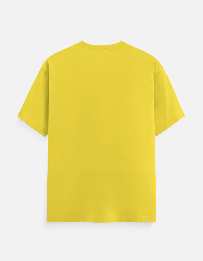 Plain Yellow Cotton T-Shirt