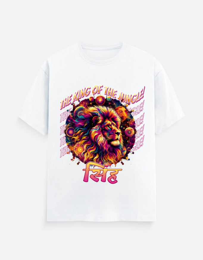 Leo Zodiac Sign Cotton T-Shirt