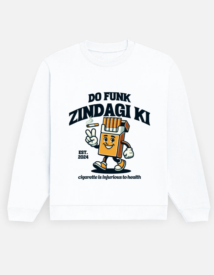 Do Funk Printed Cotton Sweatshirt