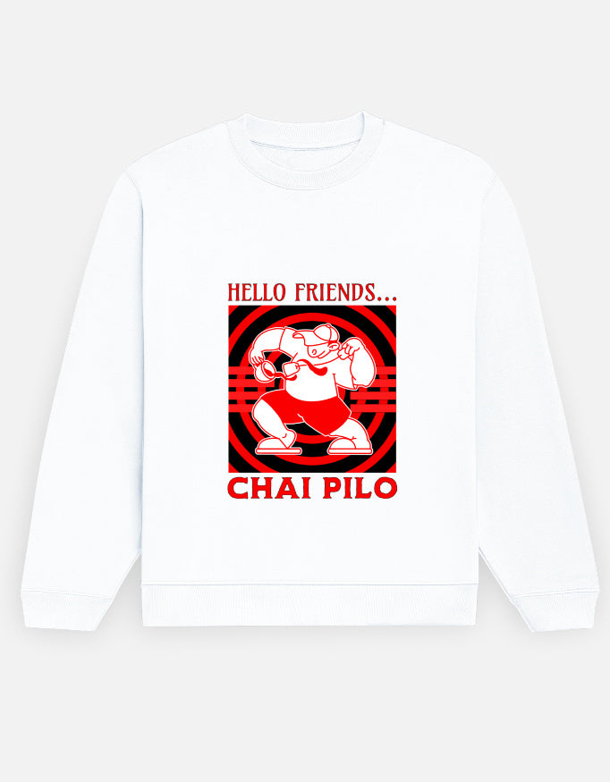 Chai Pilo Printed Cotton Sweatshirt