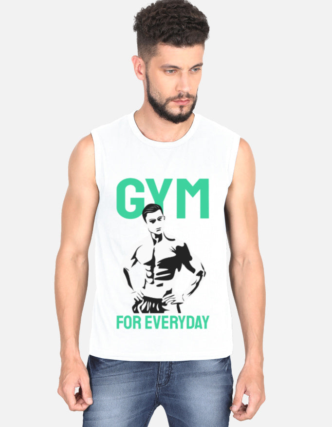 "Gym Everyday" Men's Gym Cotton T-Shirt
