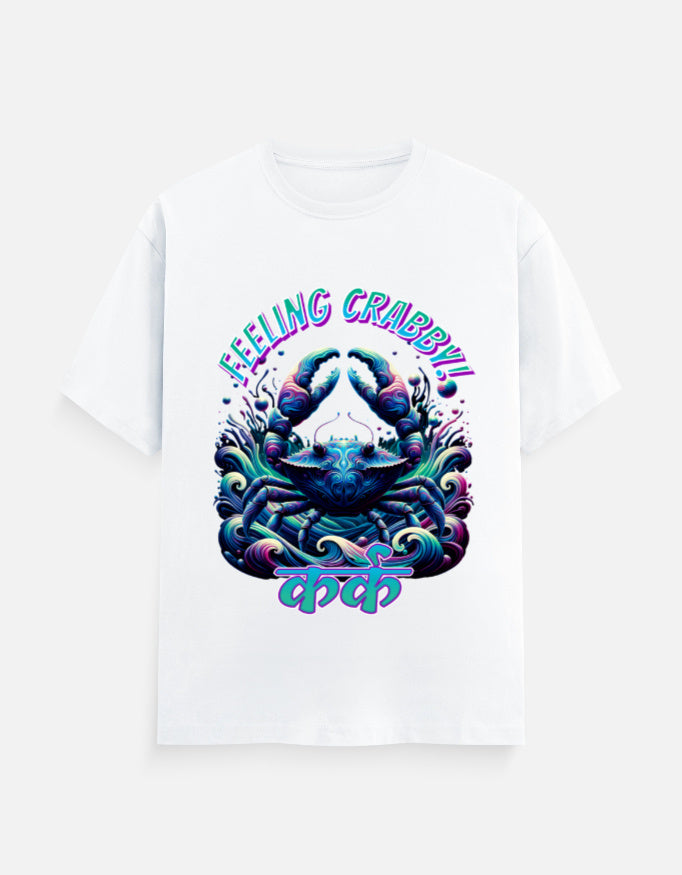 Cancer Zodiac Sign Cotton T-Shirt