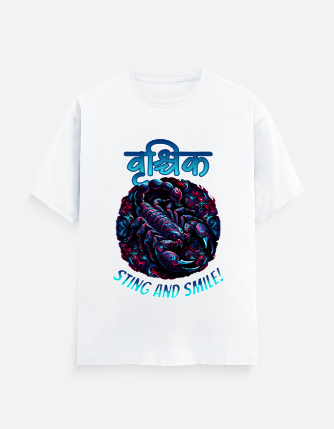Scorpio Zodiac Sign Cotton T-Shirt