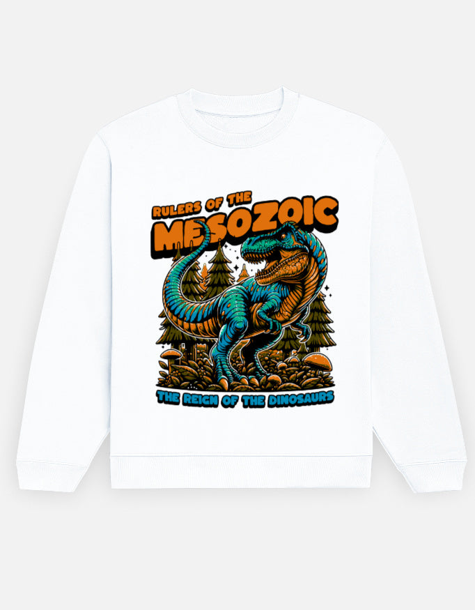 Rulers of the Mesozoic Printed Cotton Sweatshirt
