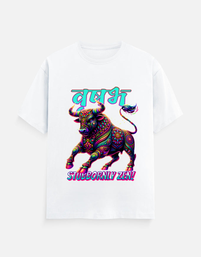 Taurus Zodiac Sign Cotton T-Shirt