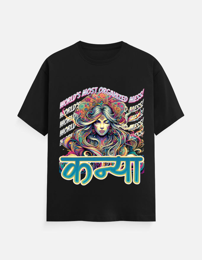 Virgo Zodiac Sign Cotton T-Shirt