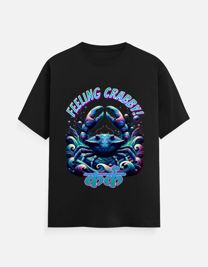Cancer Zodiac Sign Cotton T-Shirt