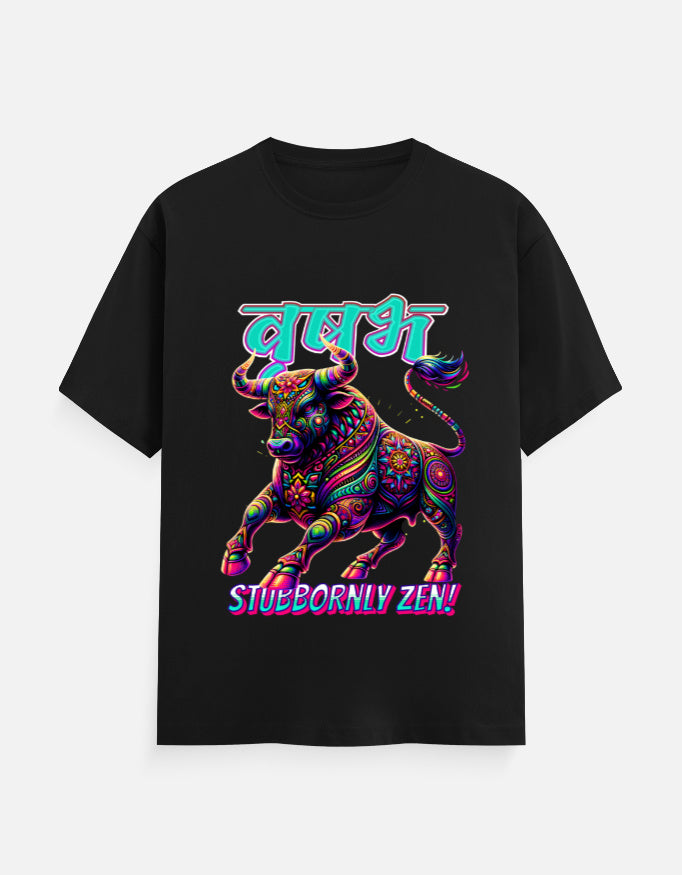 Taurus Zodiac Sign Cotton T-Shirt
