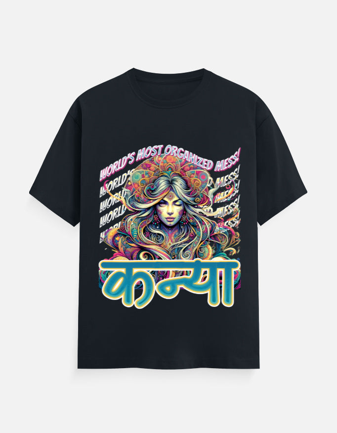 Virgo Zodiac Sign Cotton T-Shirt