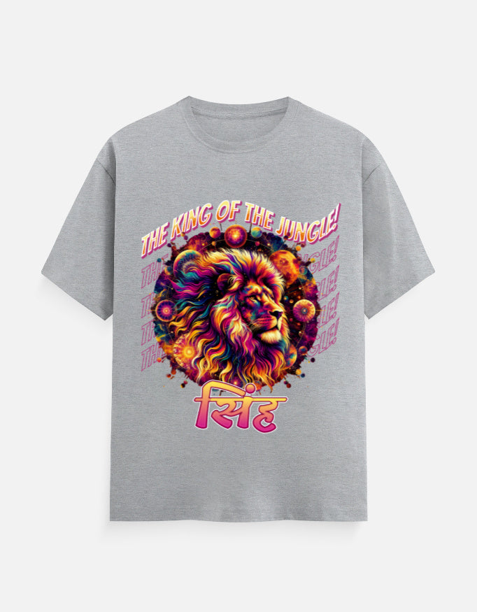 Leo Zodiac Sign Cotton T-Shirt