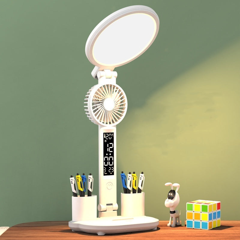 LED Lamp & Fan in-built for Study Table
